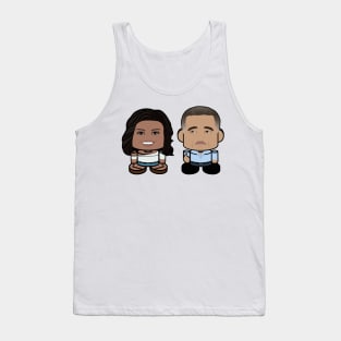 Mr. & Mrs. Obamabot POLITICO'BOT Toy Robot (Thumbs Up) Tank Top